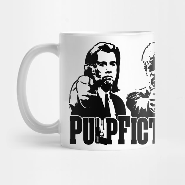 Pulp Fiction Stencil Style by CultureClashClothing